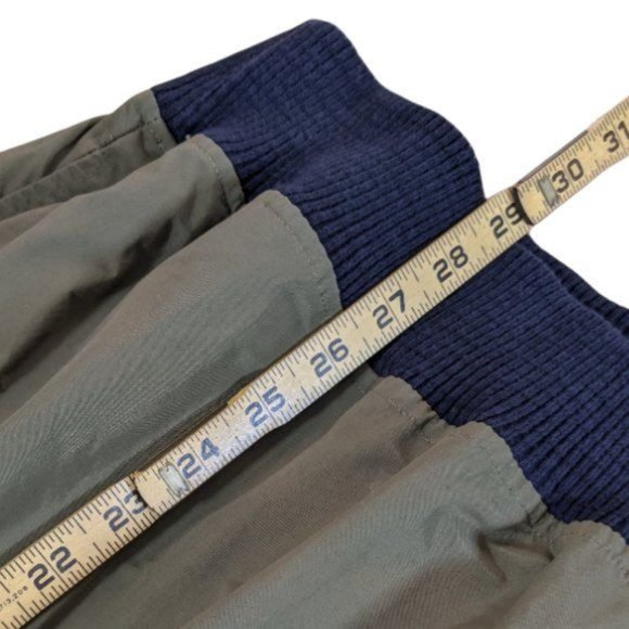 Men's Elion Apparel Pullover Windbreaker in Olive Green Black Embroidery - XL - Picture 13 of 15